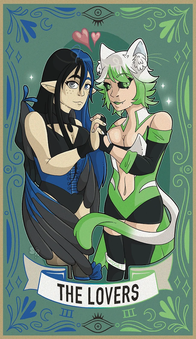 Lovers of Generations Tarot Card