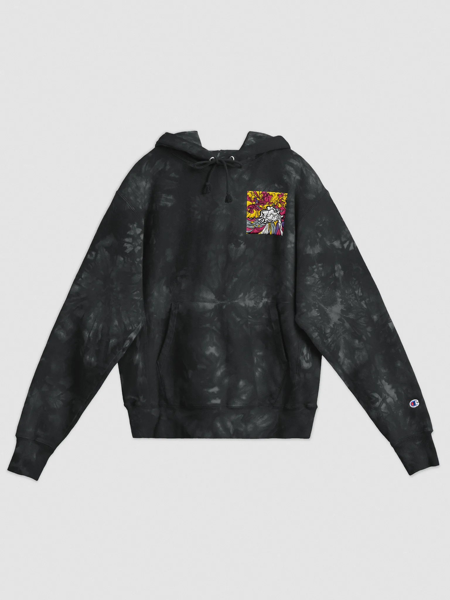Energize Tie-Dye Hoodie - Wave at Sunset product image (3)