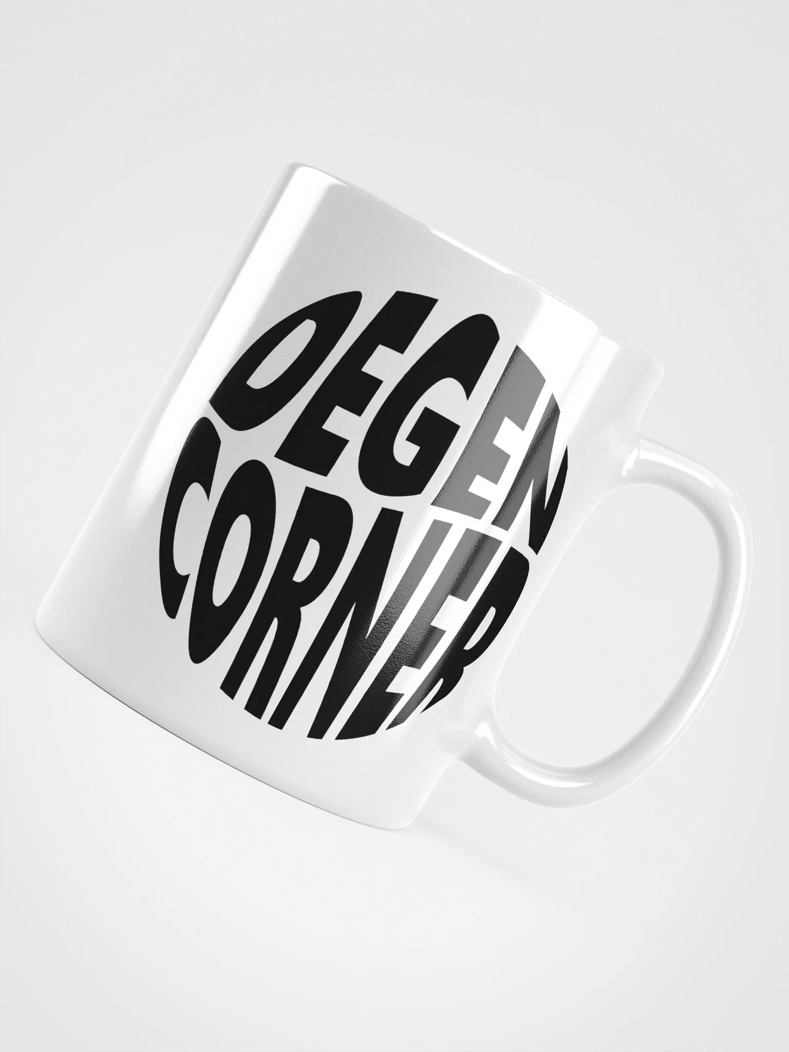 Degen Corner - Mug (dark logo) product image (4)