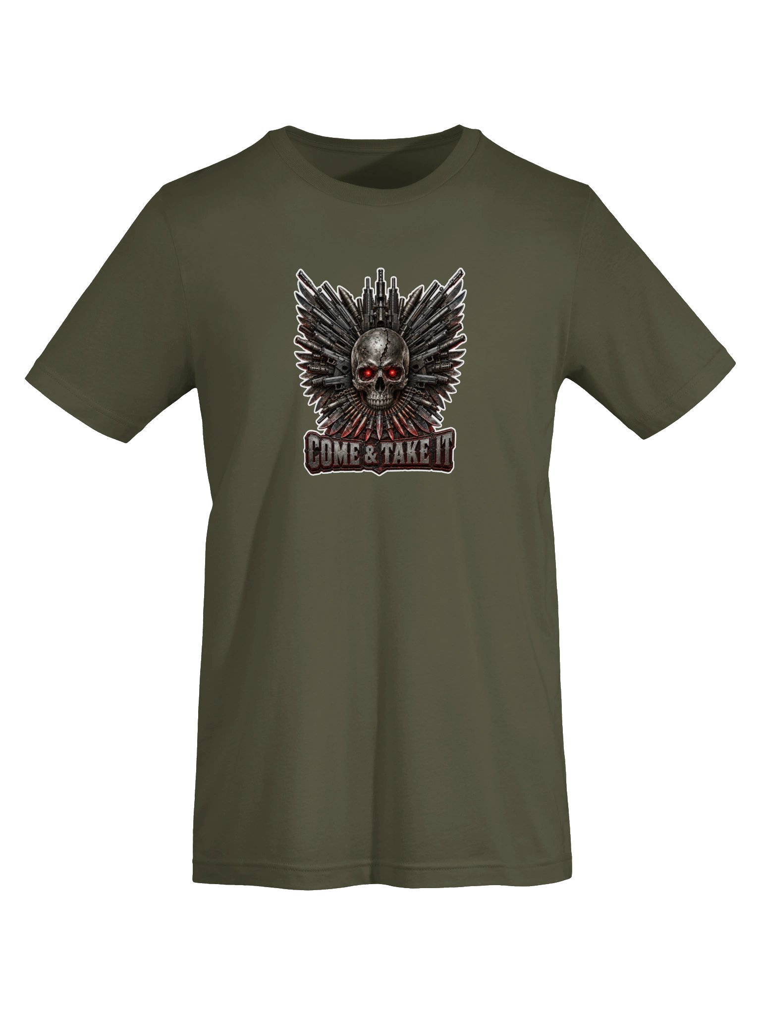 Come & Take It Skull Emblem T-Shirt product image (14)