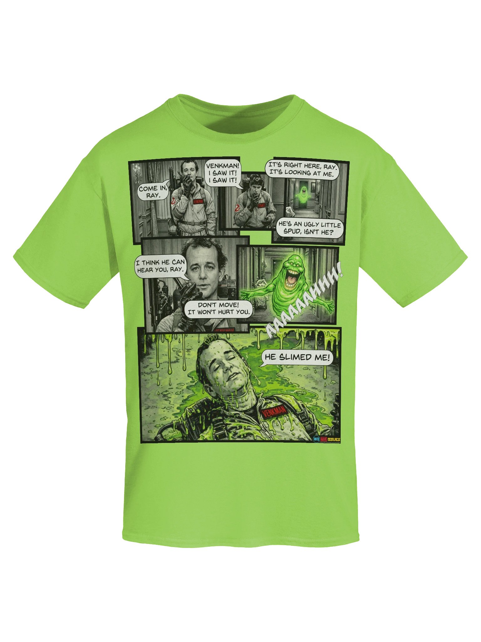 Ghostbusters inspired He Slimed Me Scene T-Shirt product image (7)