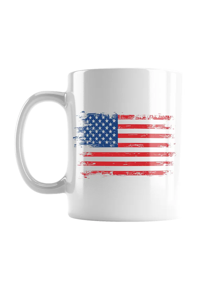Distressed USA Flag Mug product image (2)
