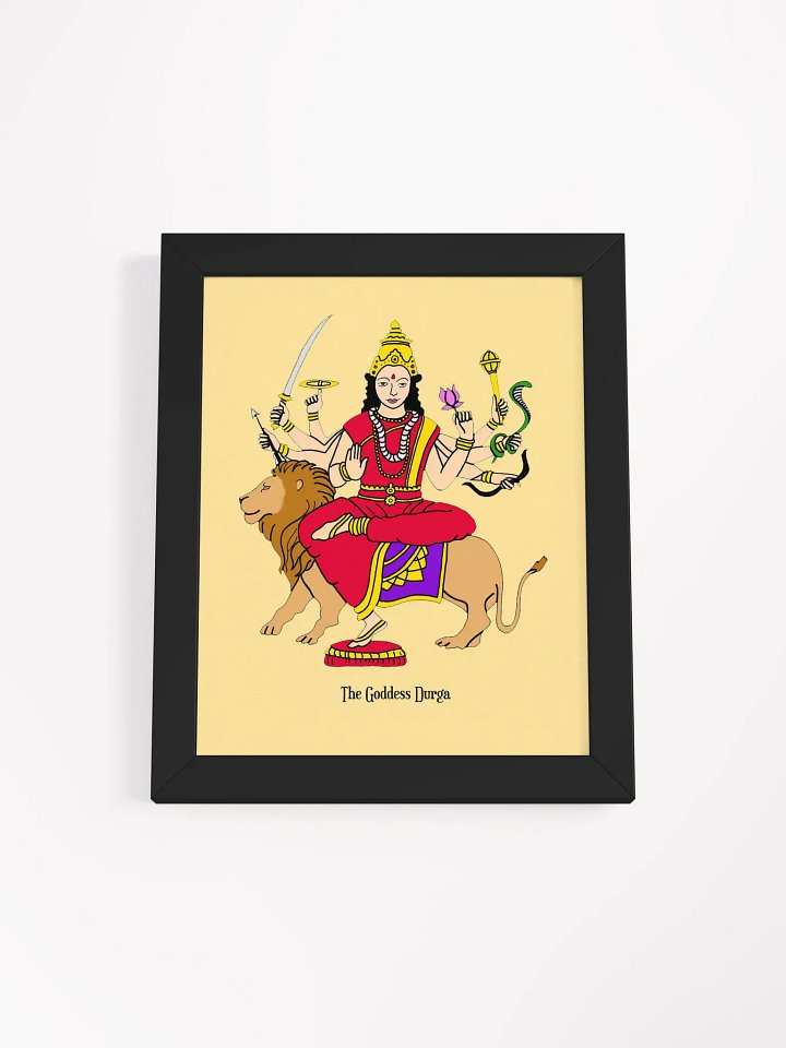 Goddess Durga Framed Art product image (1)