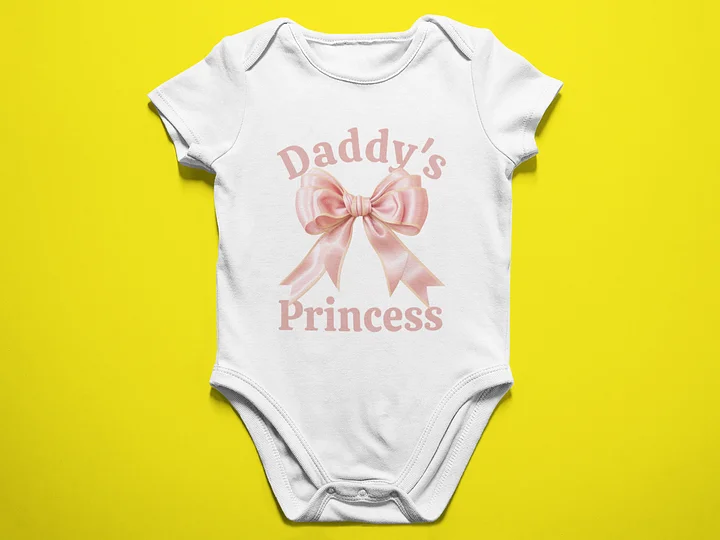 Daddy's Princess - Baby Bodysuit Onesies for Girls product image (1)
