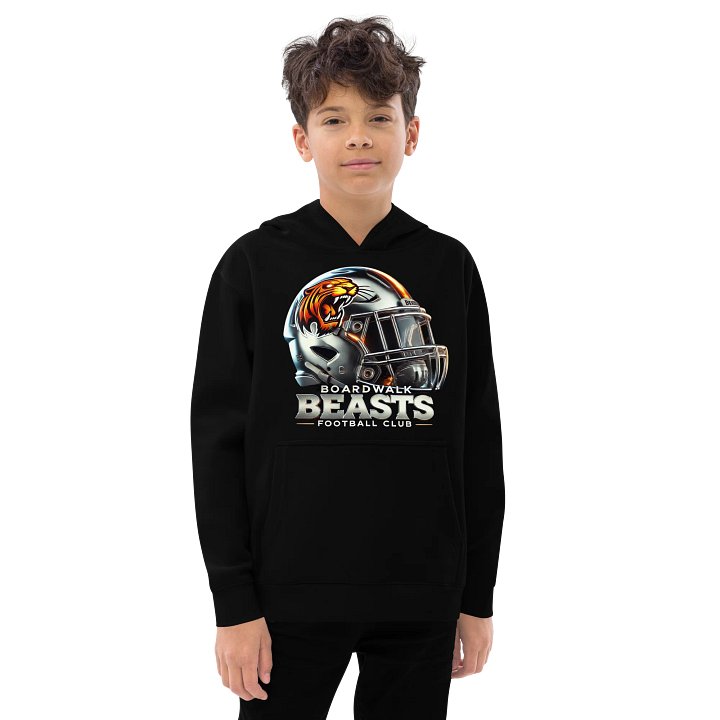 Youth Boardwalk Beast Helmet Logo Hoodie product image (1)