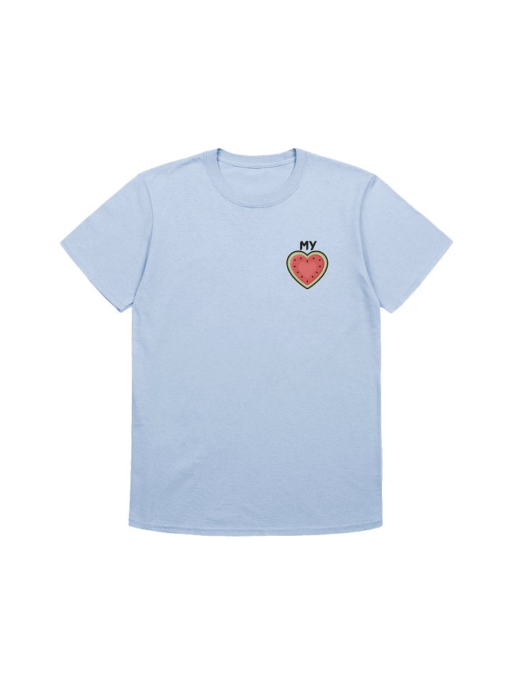 "My Heart" Palestine Watermelon T-Shirt product image (27)