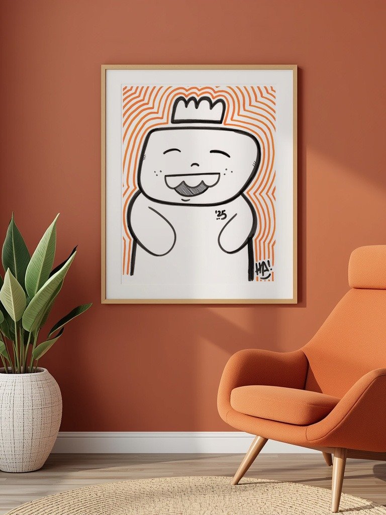 Mr Joy – Limited Edition Art Print (Unframed) product image (5)