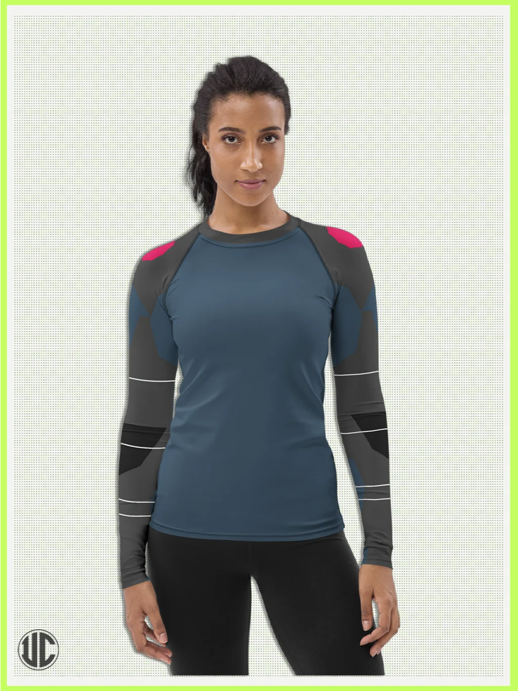 Remy's Dead Channel – Women’s Rash Guard product image (3)