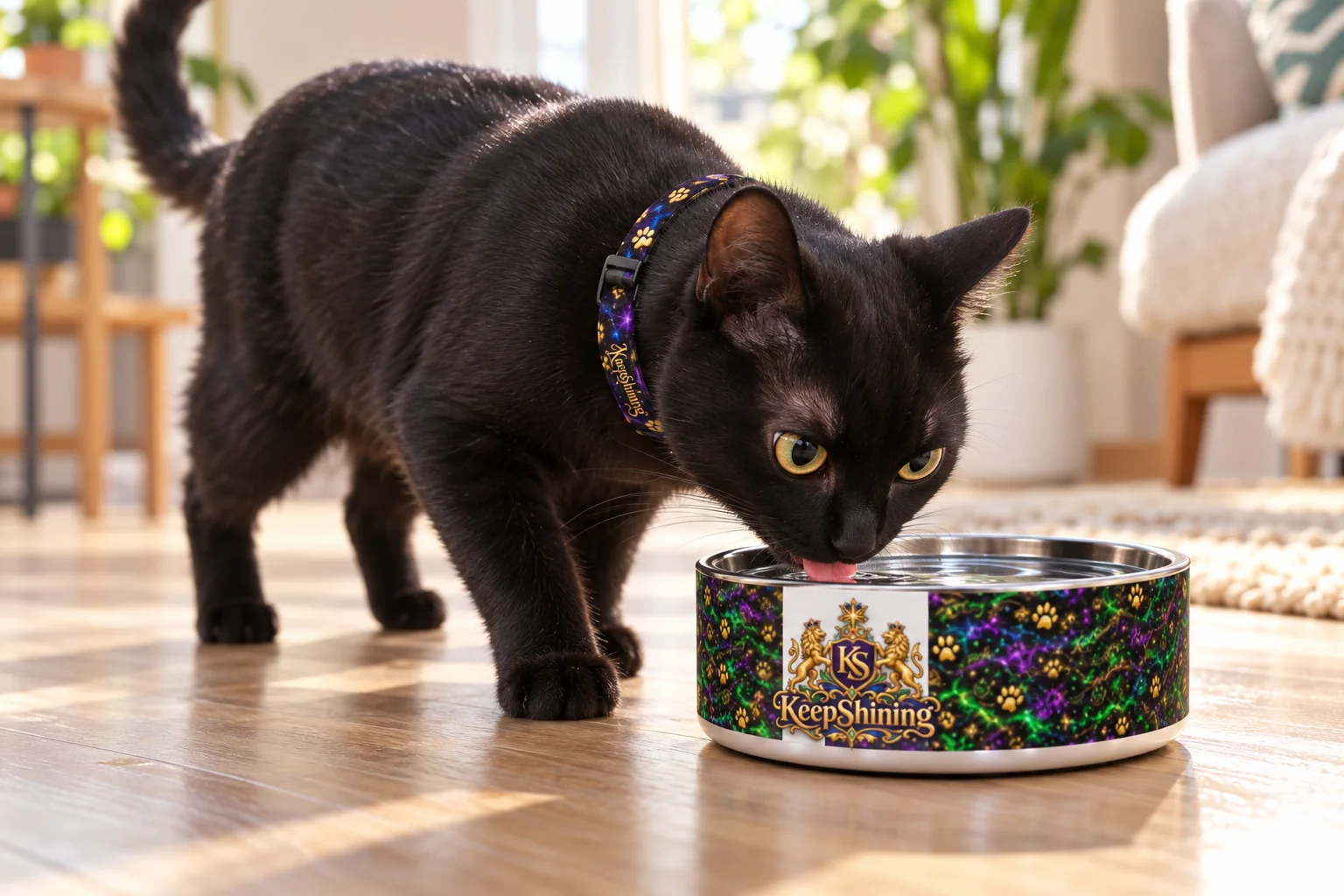 KeepShining Cosmic Royal Pet Bowl product image (9)