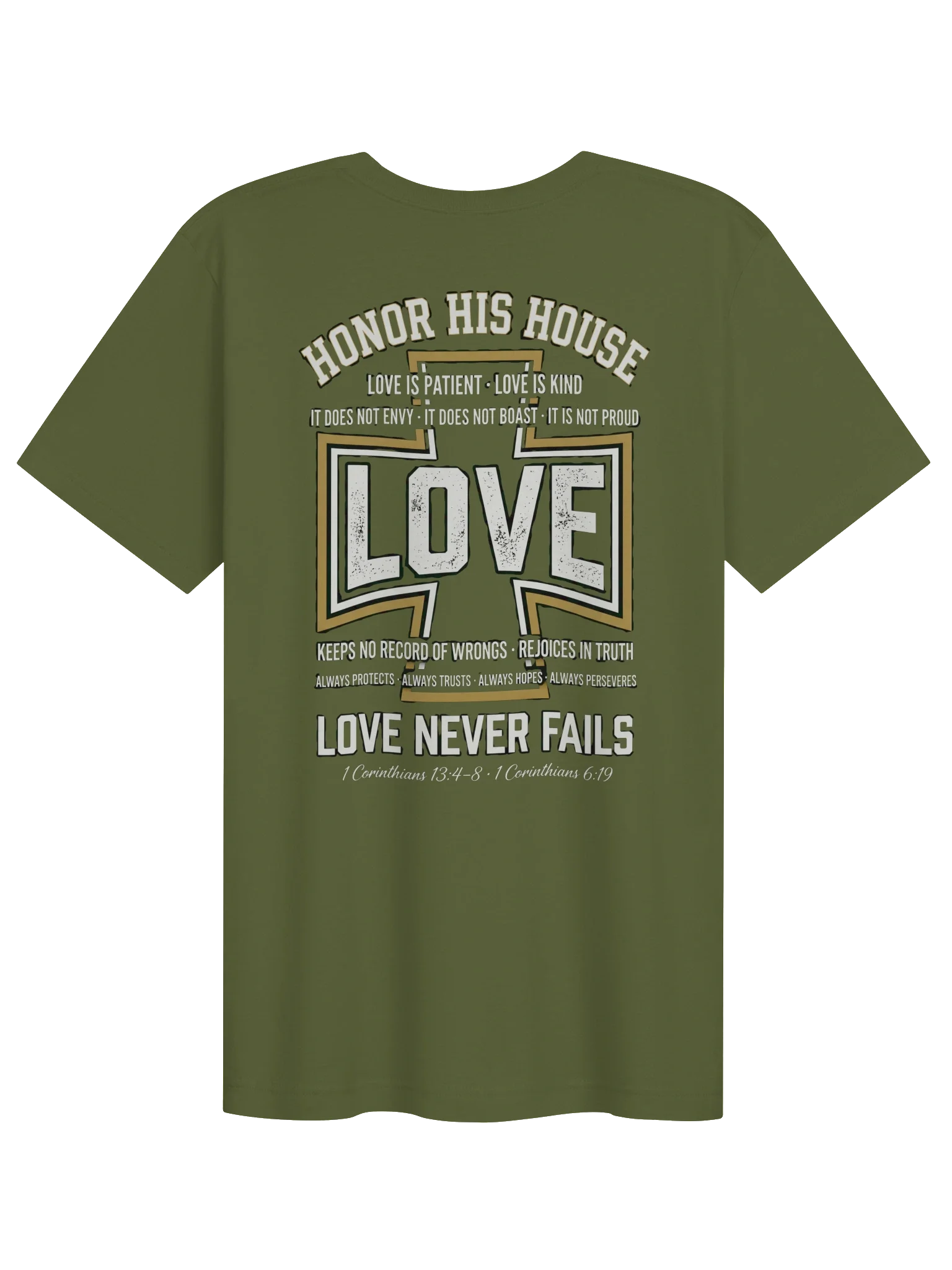 Unisex His House "Love" T-Shirt by His House