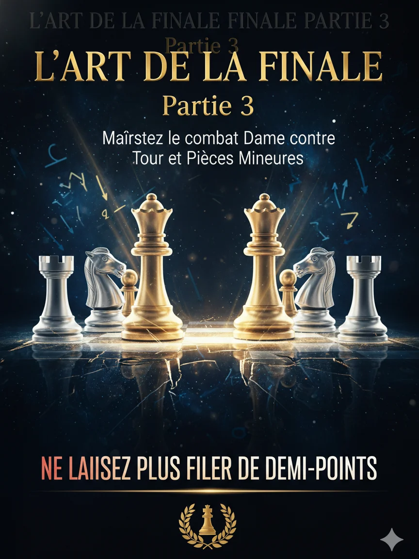 L'Art de la Finale Partie 3: Maîtrisez le combat Dame contre Tour et Pièces Mineures product image (1)