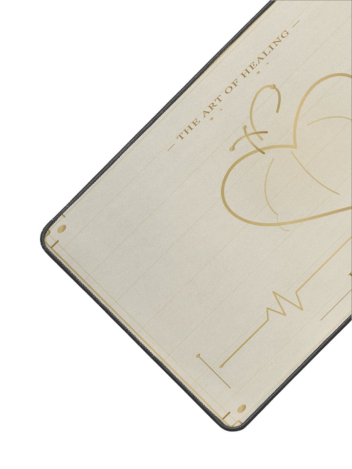 Physician Heart Design – 12" x 22" Desk Mat product image (2)