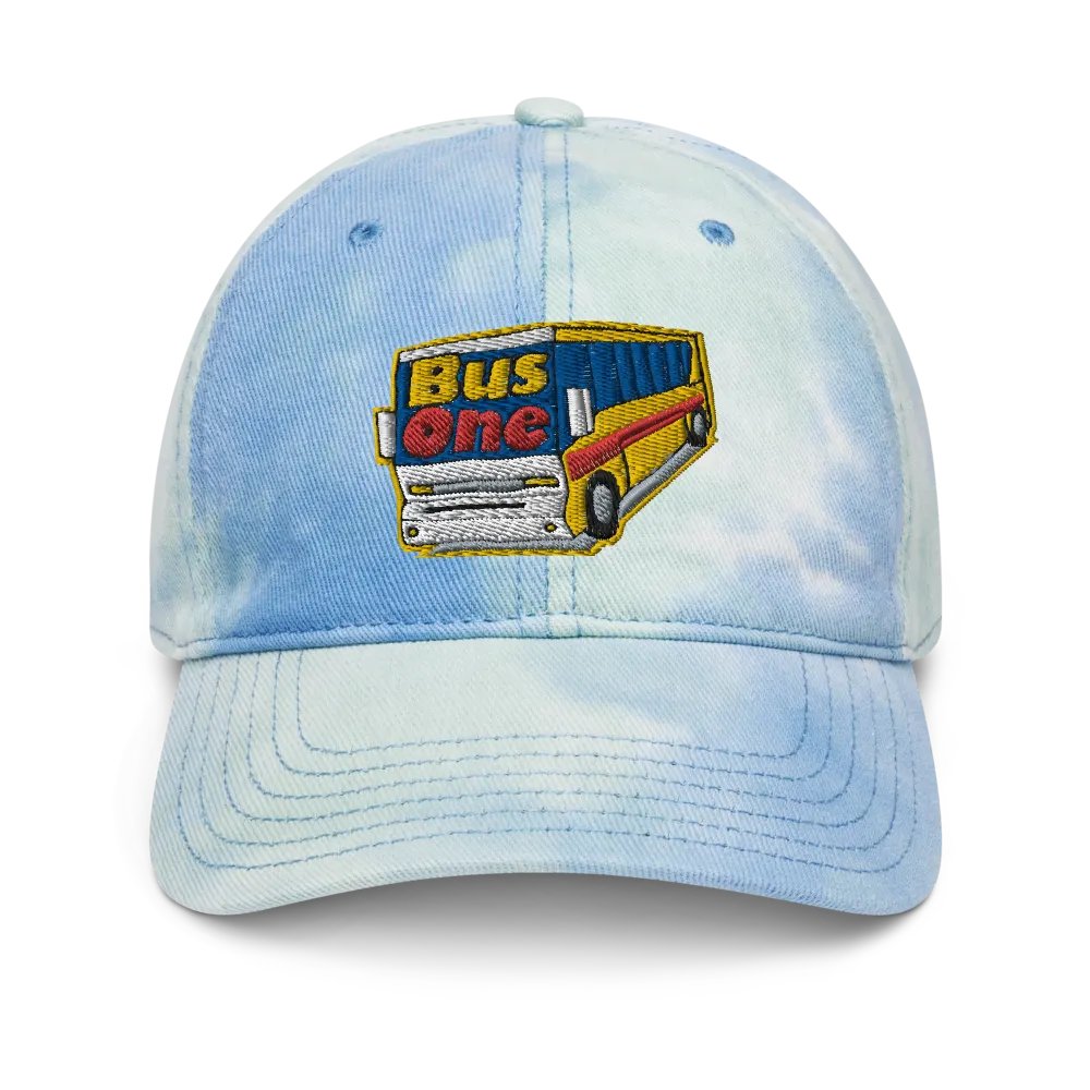 Tie Dye Bus One Trivia Hat product image (1)
