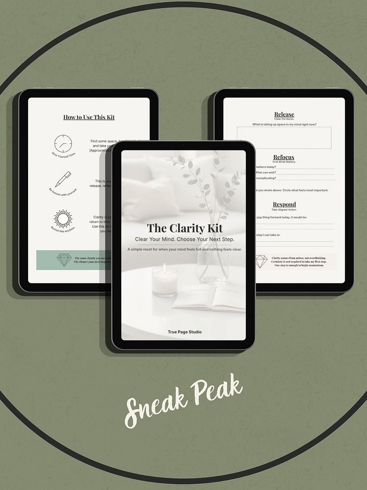 The Clarity Kit + Affirmation Wallpapers product image (2)