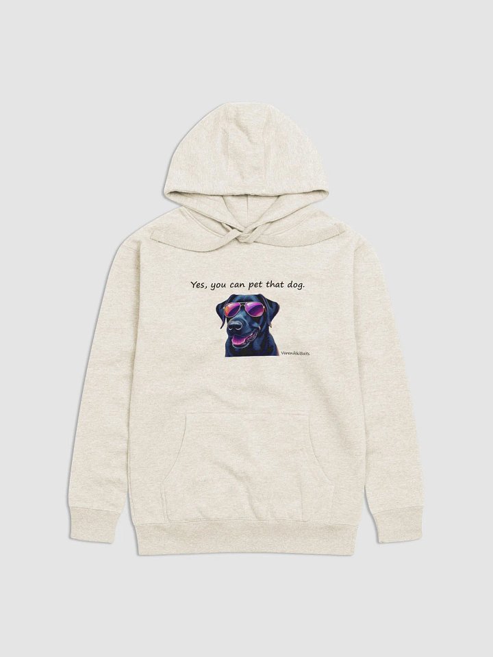 Pet That Dog Light Colored Hoodies product image (1)