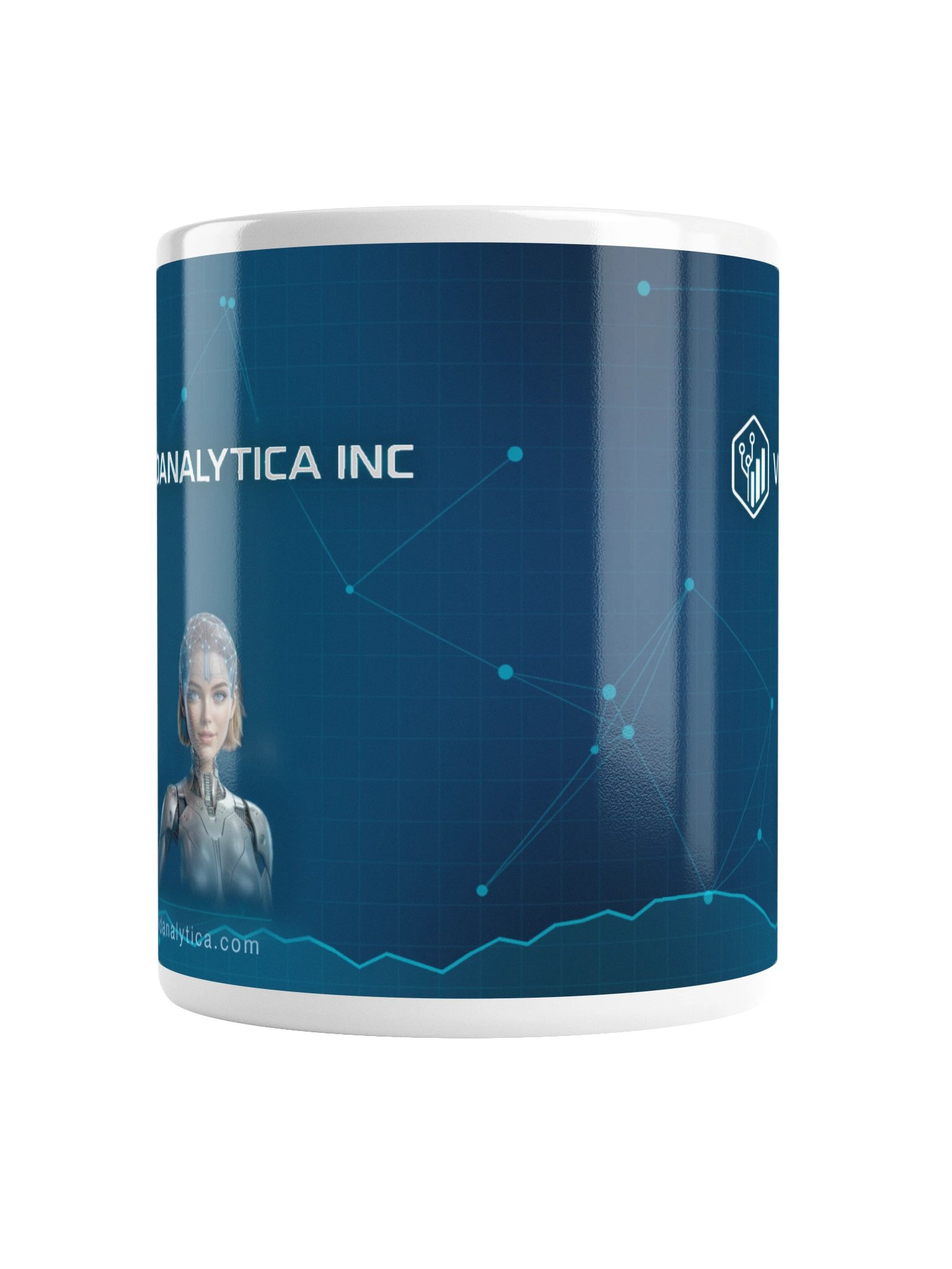 VIDANALYTICA INC Mug - Navy Avatar product image (5)