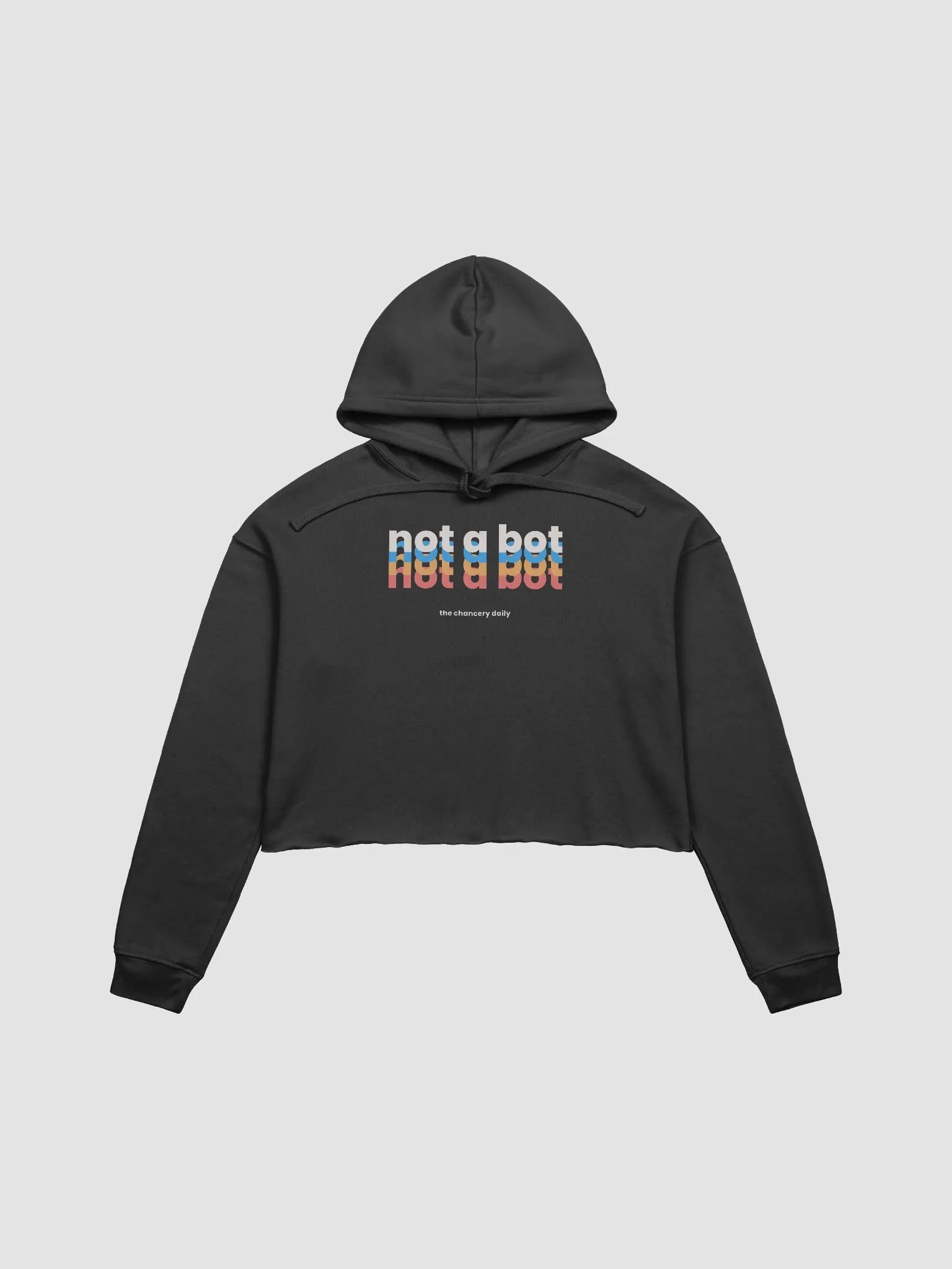 Not a Bot x4 (cropped sweatshirt) product image (1)