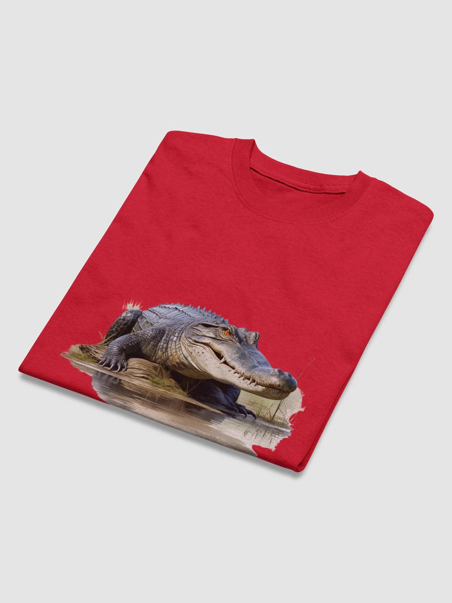Reflections of the Wild: Alligator Heavyweight Tee product image (61)
