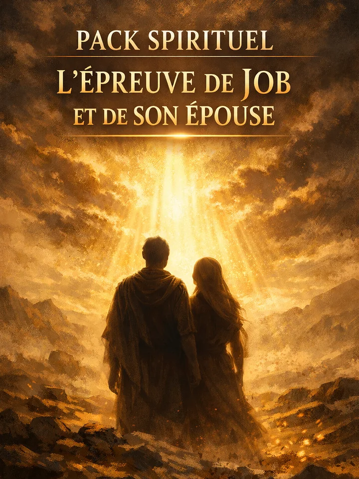 PACK SPIRITUEL — L’ÉPREUVE DE JOB ET DE SON ÉPOUSE product image (1)