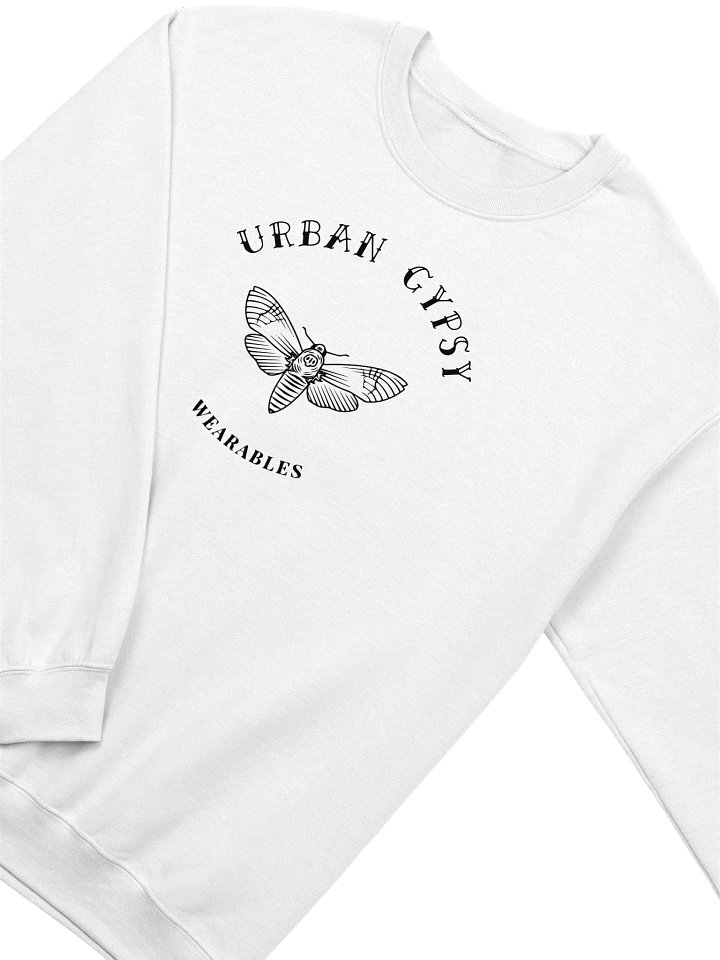 Urban Gypsy Moth Crewneck Sweatshirt product image (42)