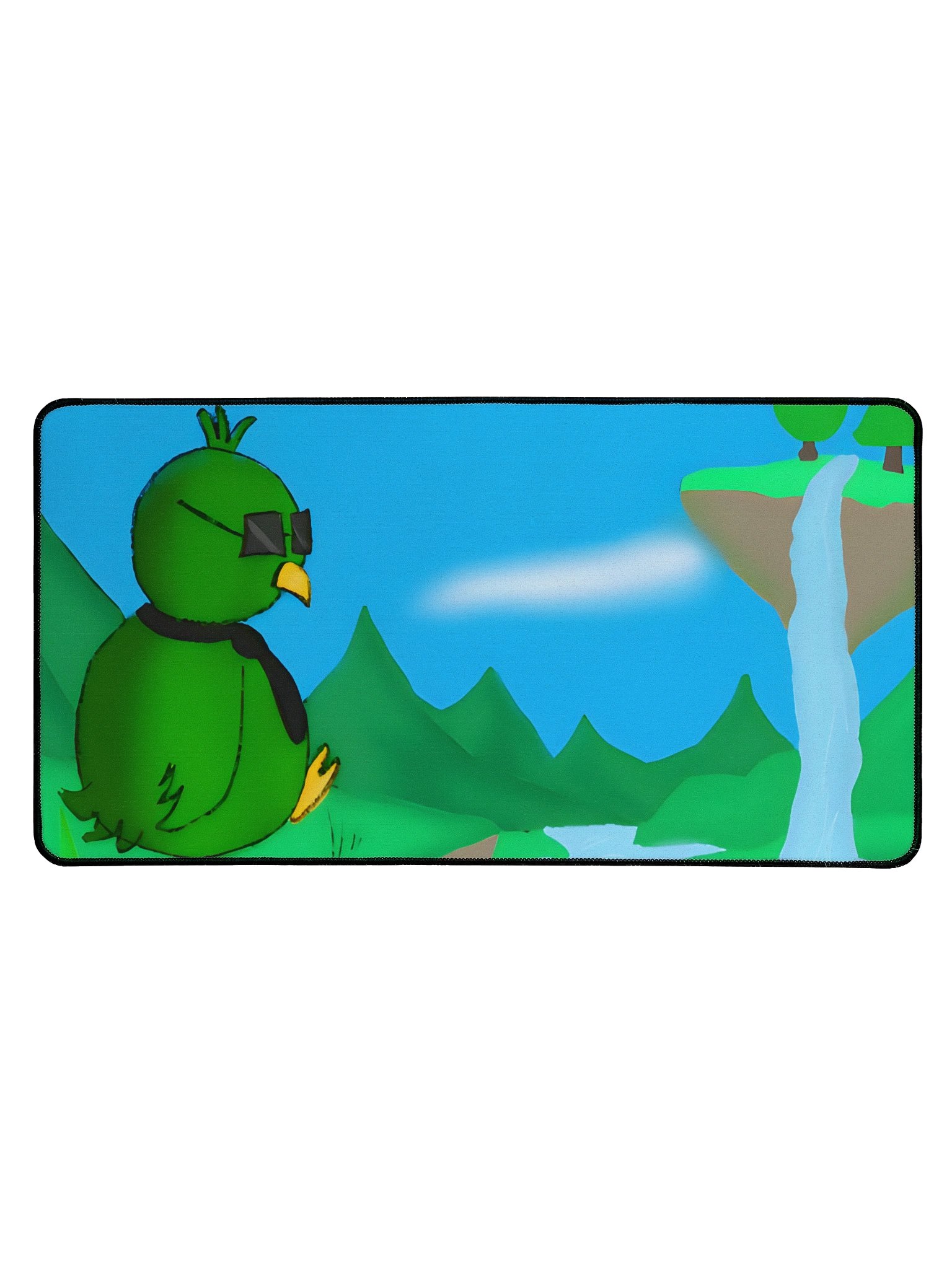 Anna the Parrot Desk Mat product image (1)