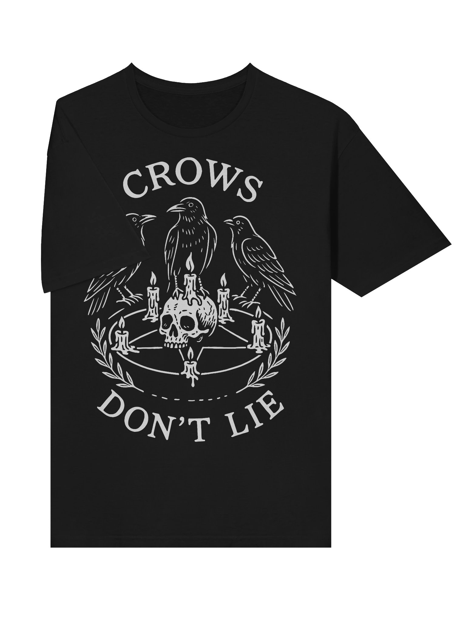 Crows Don't Lie - Unisex T-Shirt FRONT PRINT product image (6)