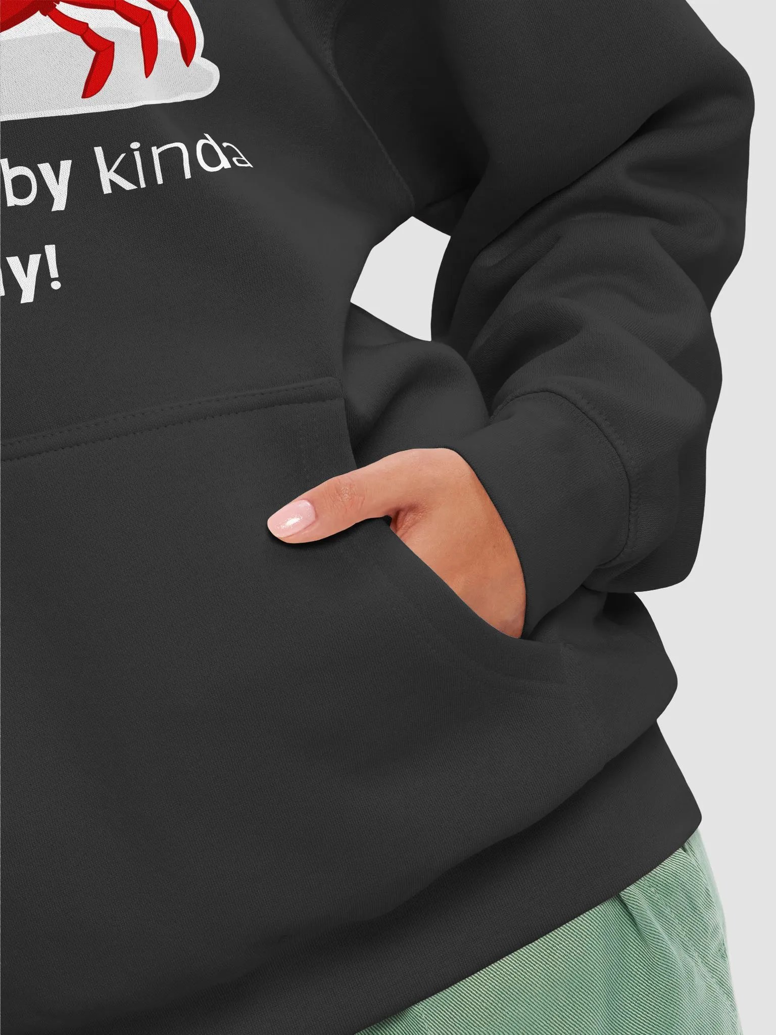 Cheerful Crab Hoodie product image (8)