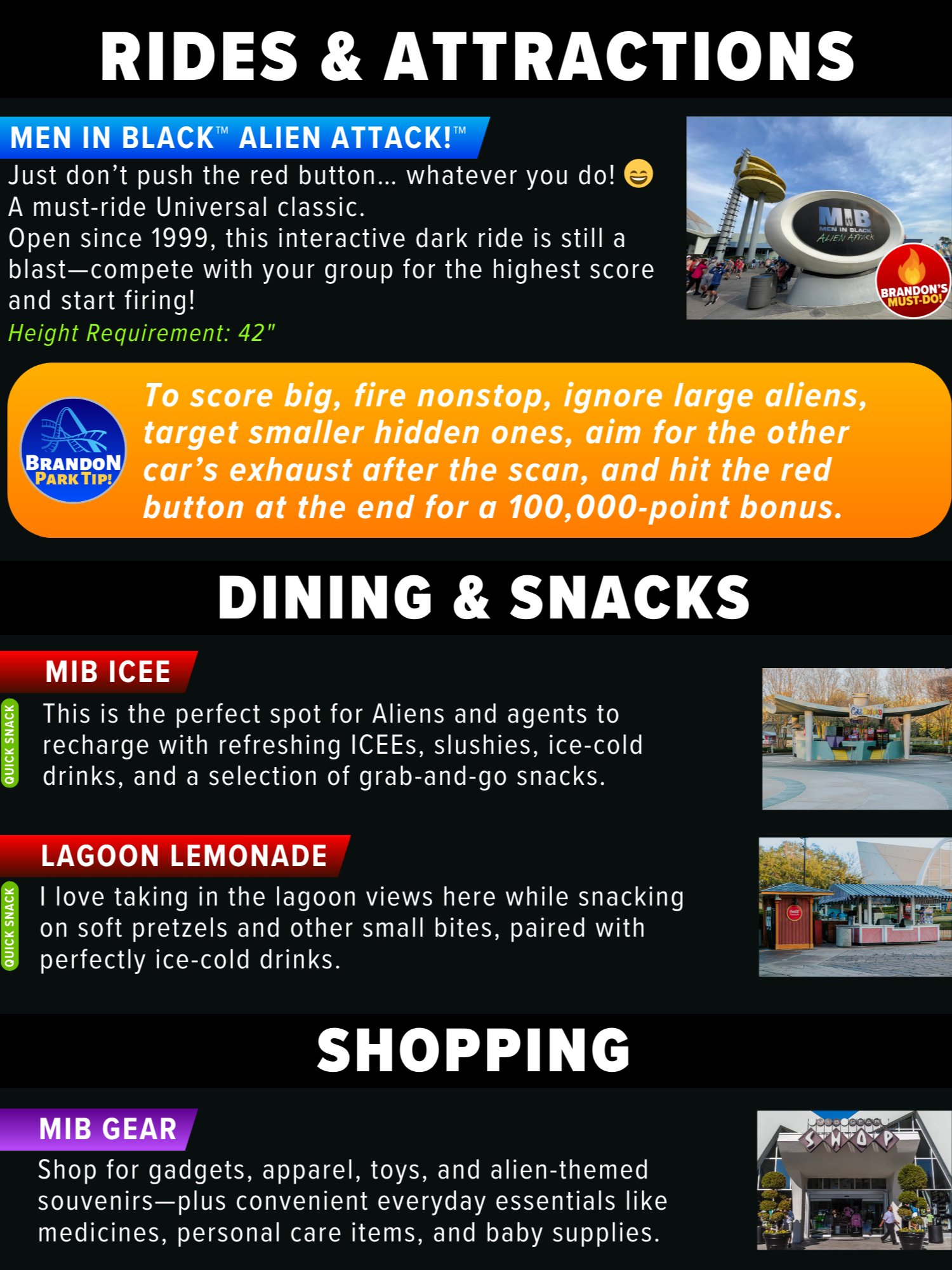 Universal Studios Florida Guide 2026 | 68-Page Printable Digital PDF, Instant Download product image (6)