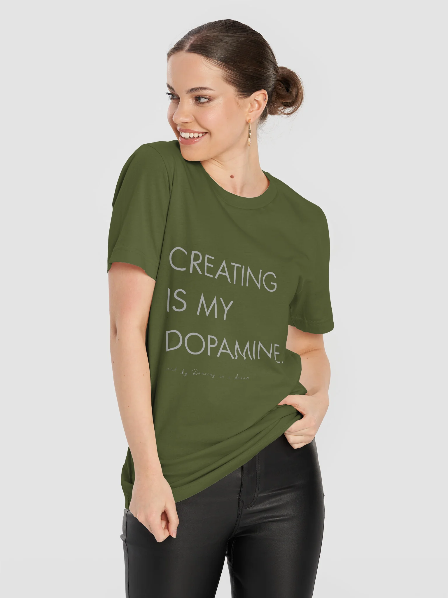 'Creating is my dopamine' tee product image (129)
