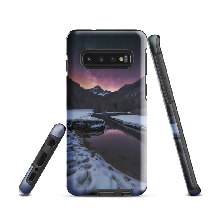 Tough Case for Samsung – Ethereal Winter Glow product image (1)