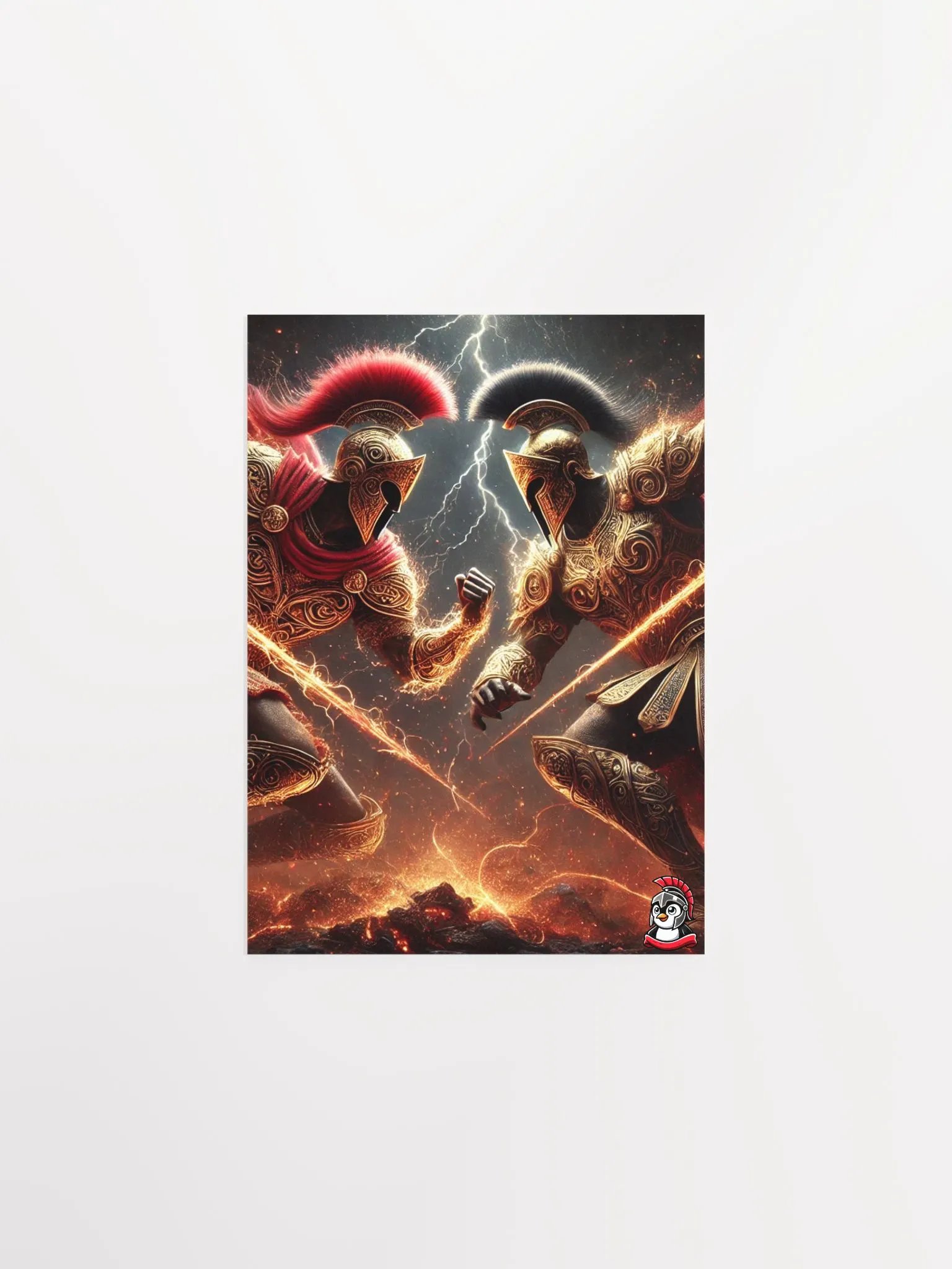 Frost vs Ember Titan Poster product image (1)