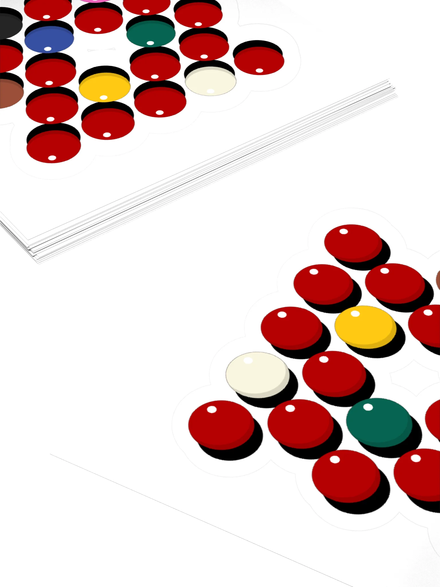 CUESUPPLIES Snooker Set Sticker product image (10)