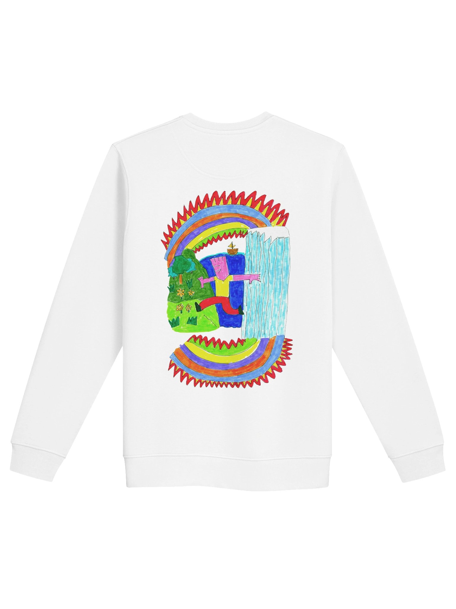Abstract Lands Beyond Unisex Eco Sweatshirt product image (32)