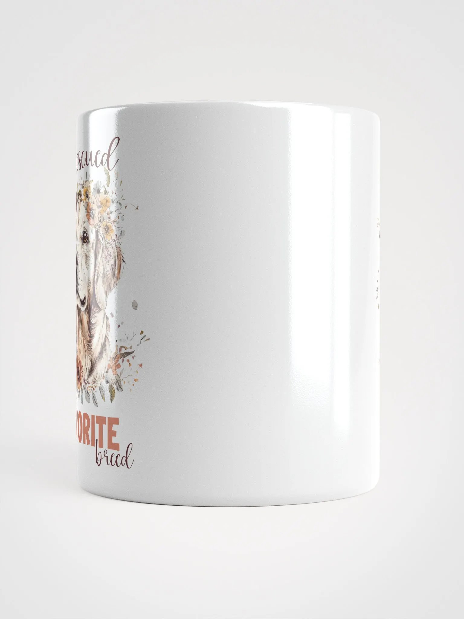 Rescued Is My Favorite Breed Duo Mug product image (5)