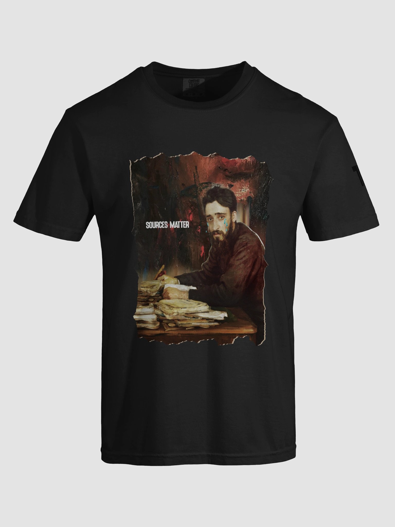 Portrait of a Gamer Doing Journalism T-Shirt product image (7)