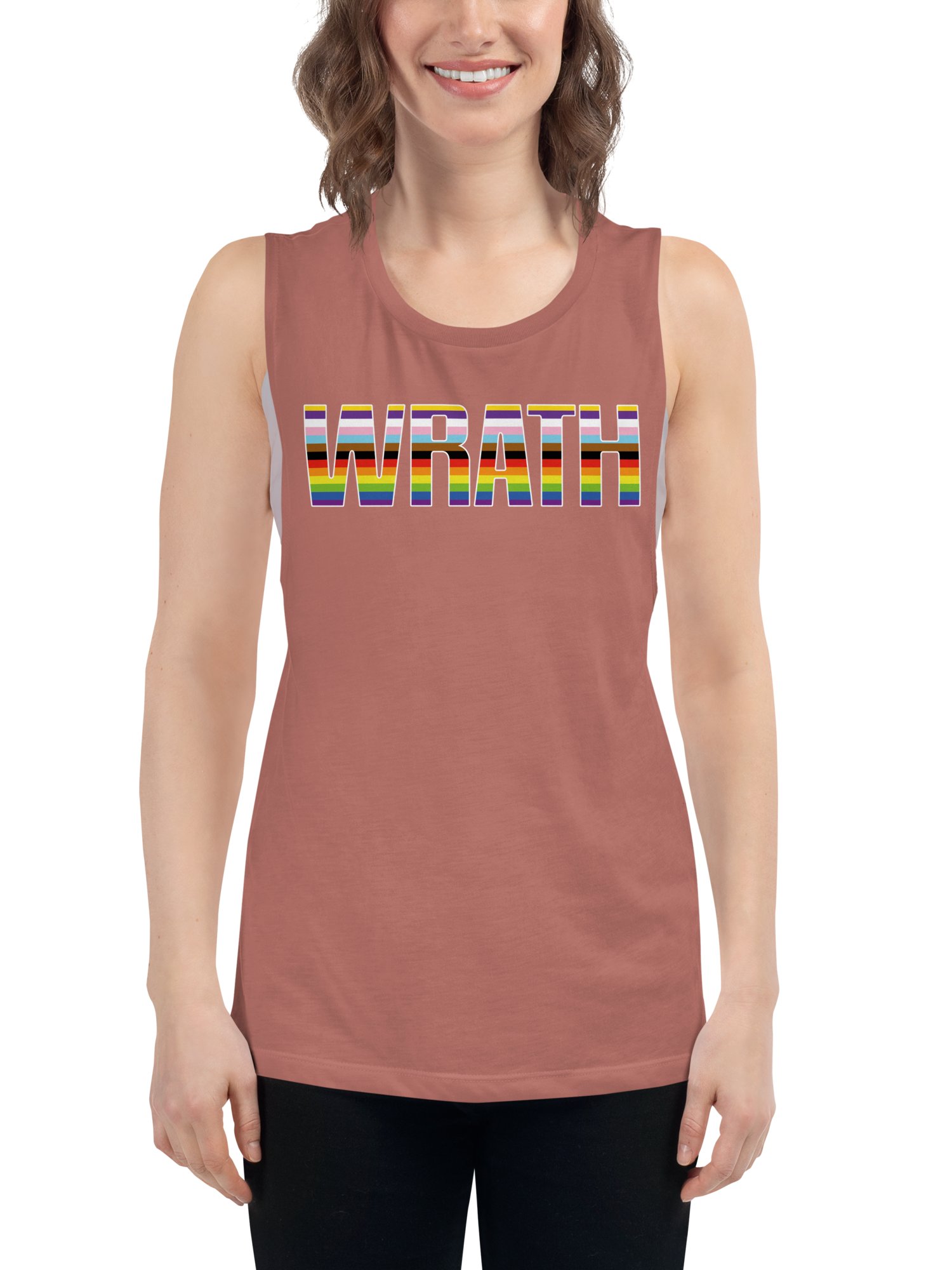 Pride 2023 stripes flowy tank top product image (1)