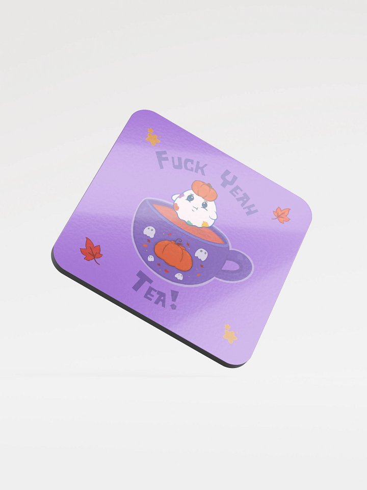 F Yeah Tea Coaster product image (1)