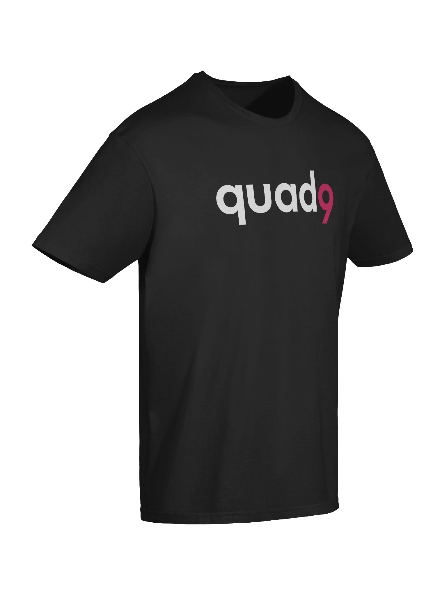 Quad9 White Logo T-Shirt product image (10)