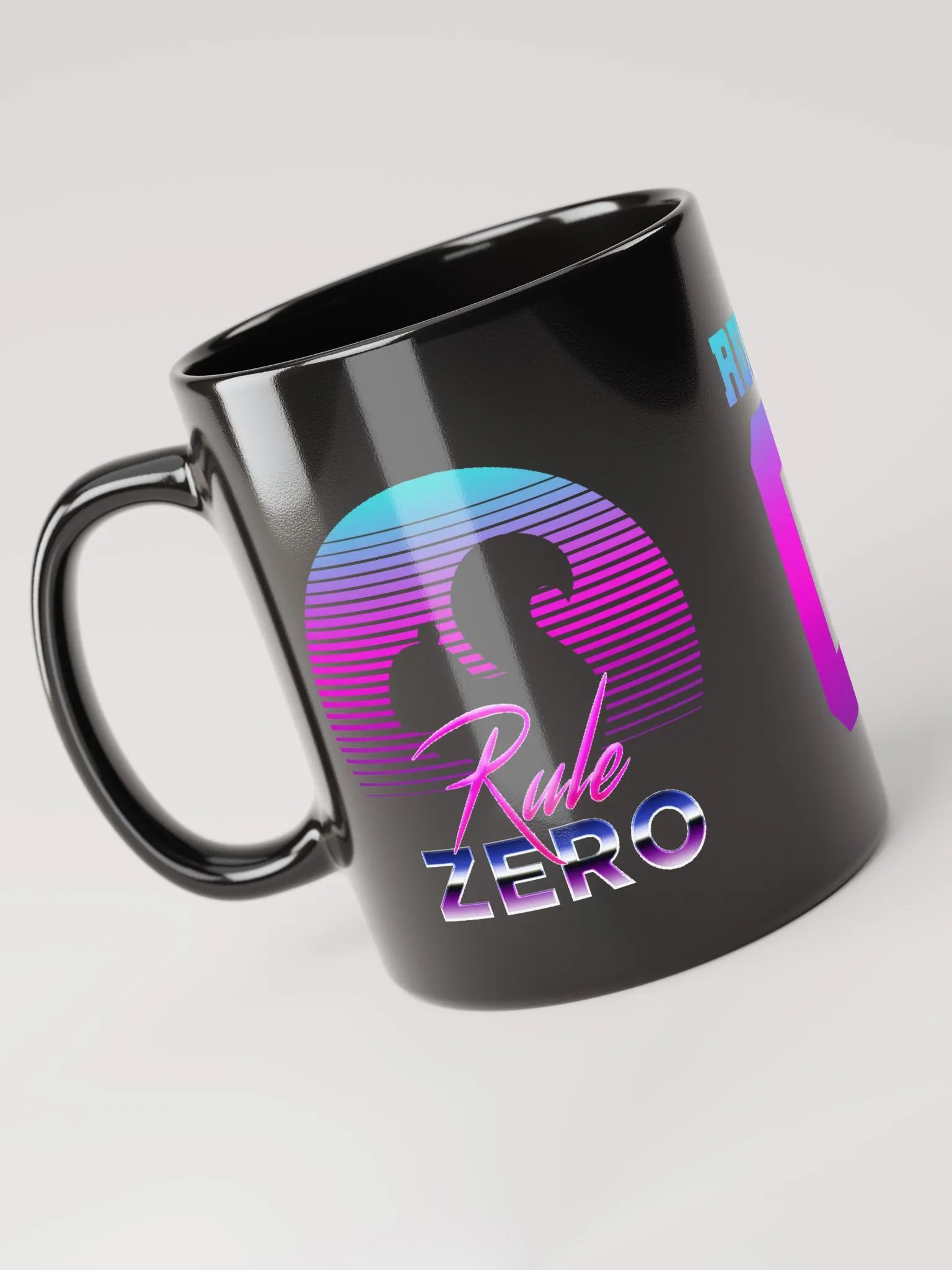 Rule 0 Black Mug product image (3)