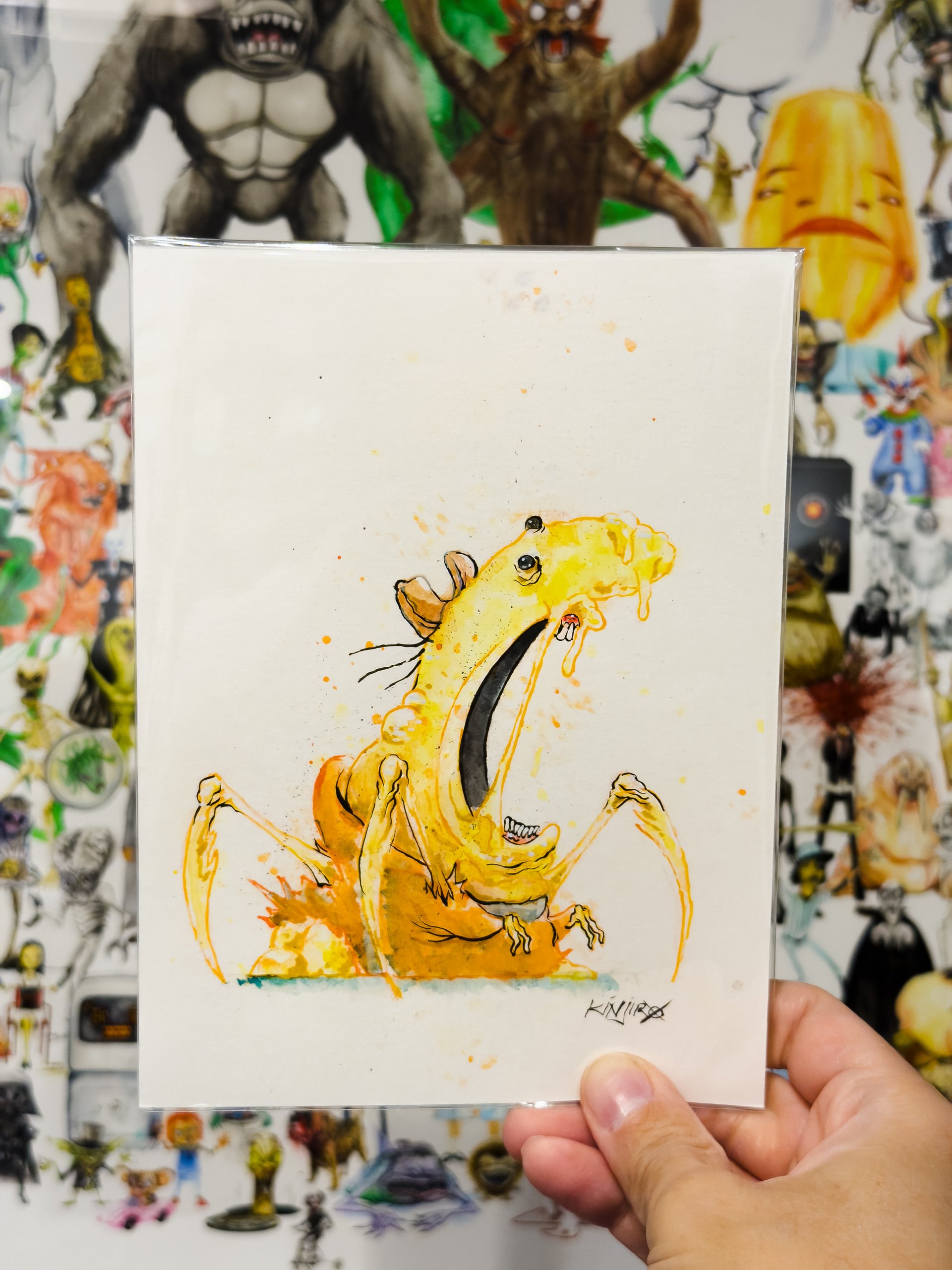 CHARLIE! (Original Watercolor Painting) product image (2)