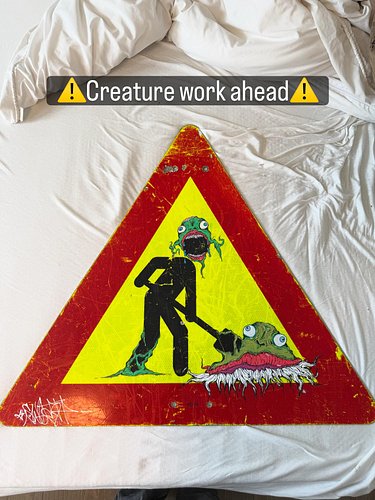 Creature work ahead coming soon