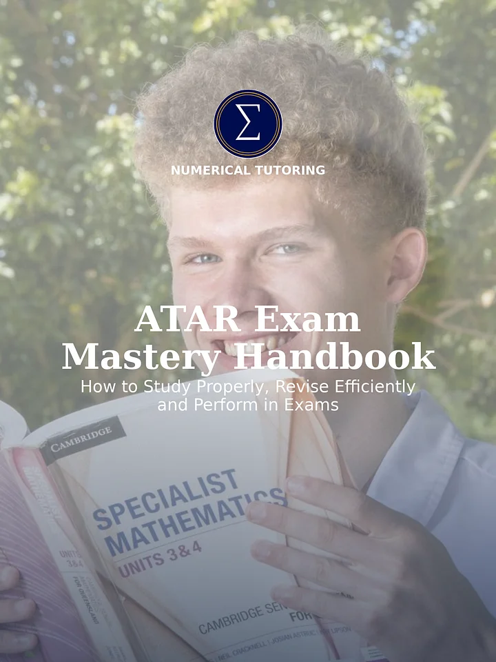 Achieving Excellence: Your Guide to a 90 Atar product image (1)
