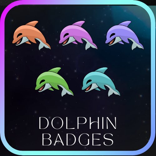 Dolphin Badges product image (1)