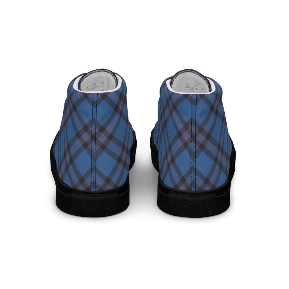 Elliot Tartan Men's High Top Shoes product image (6)