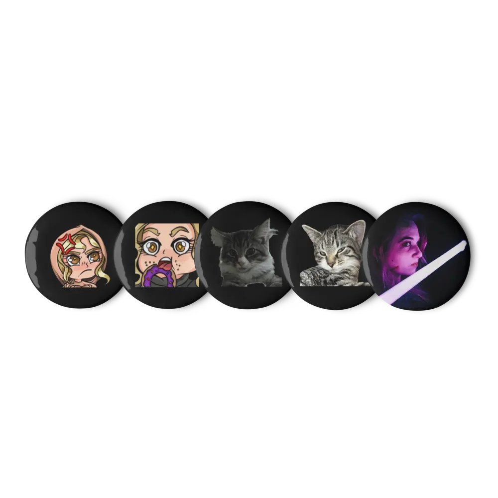 SandyVisions Pin Button Set product image (1)