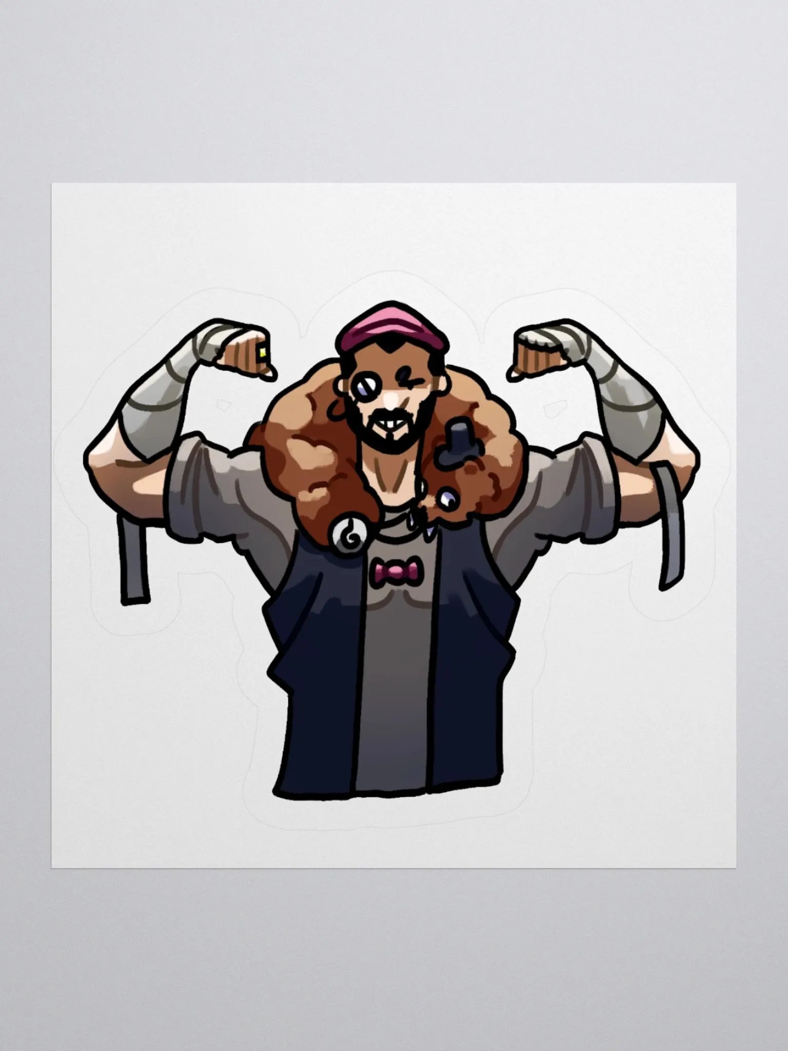 Swole Peggle Sticker product image (1)