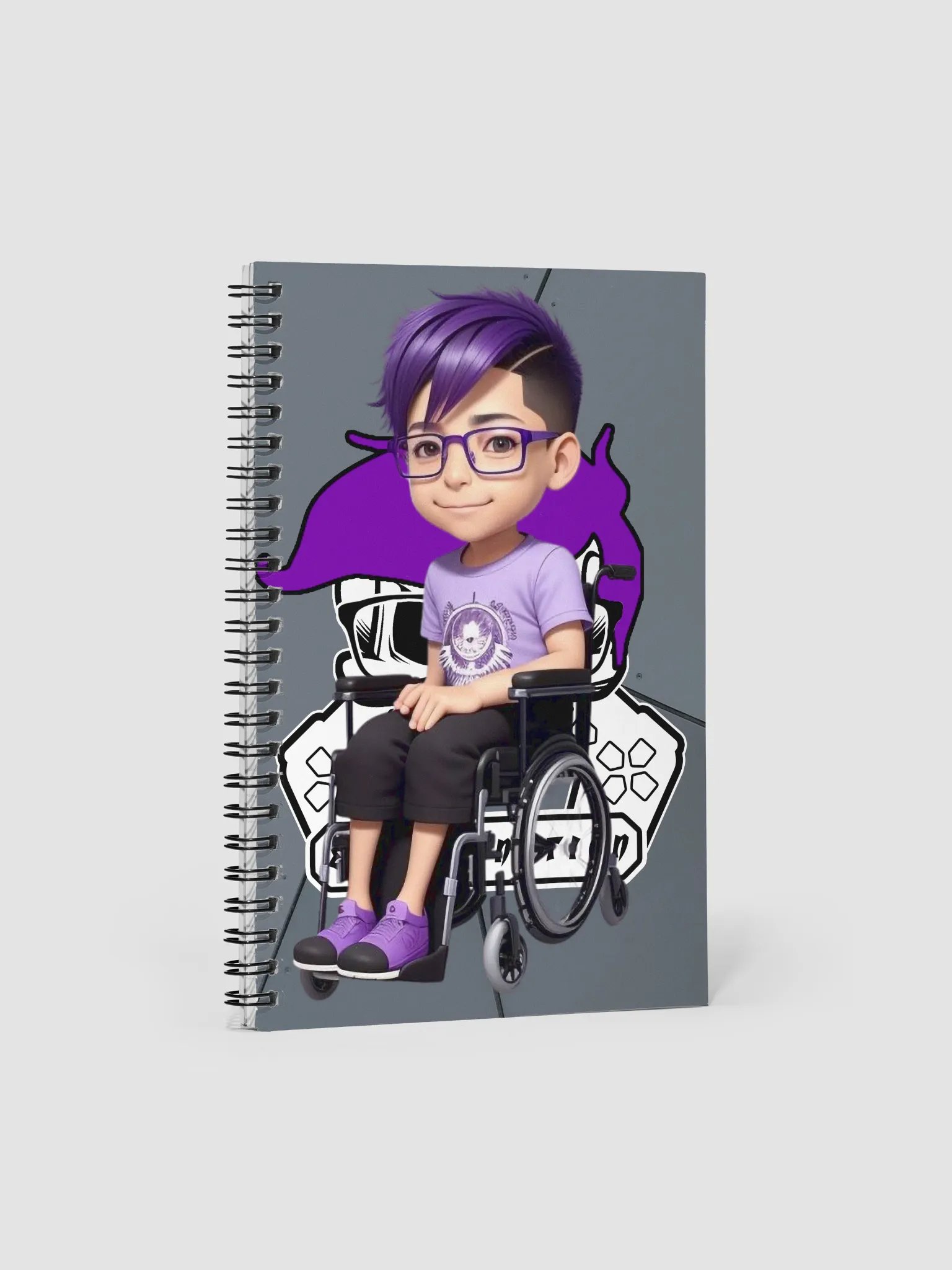 Enigma Spiral Notebook product image (1)