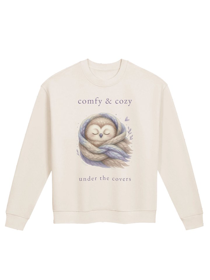 Cozy Night Owl Sweatshirt product image (1)