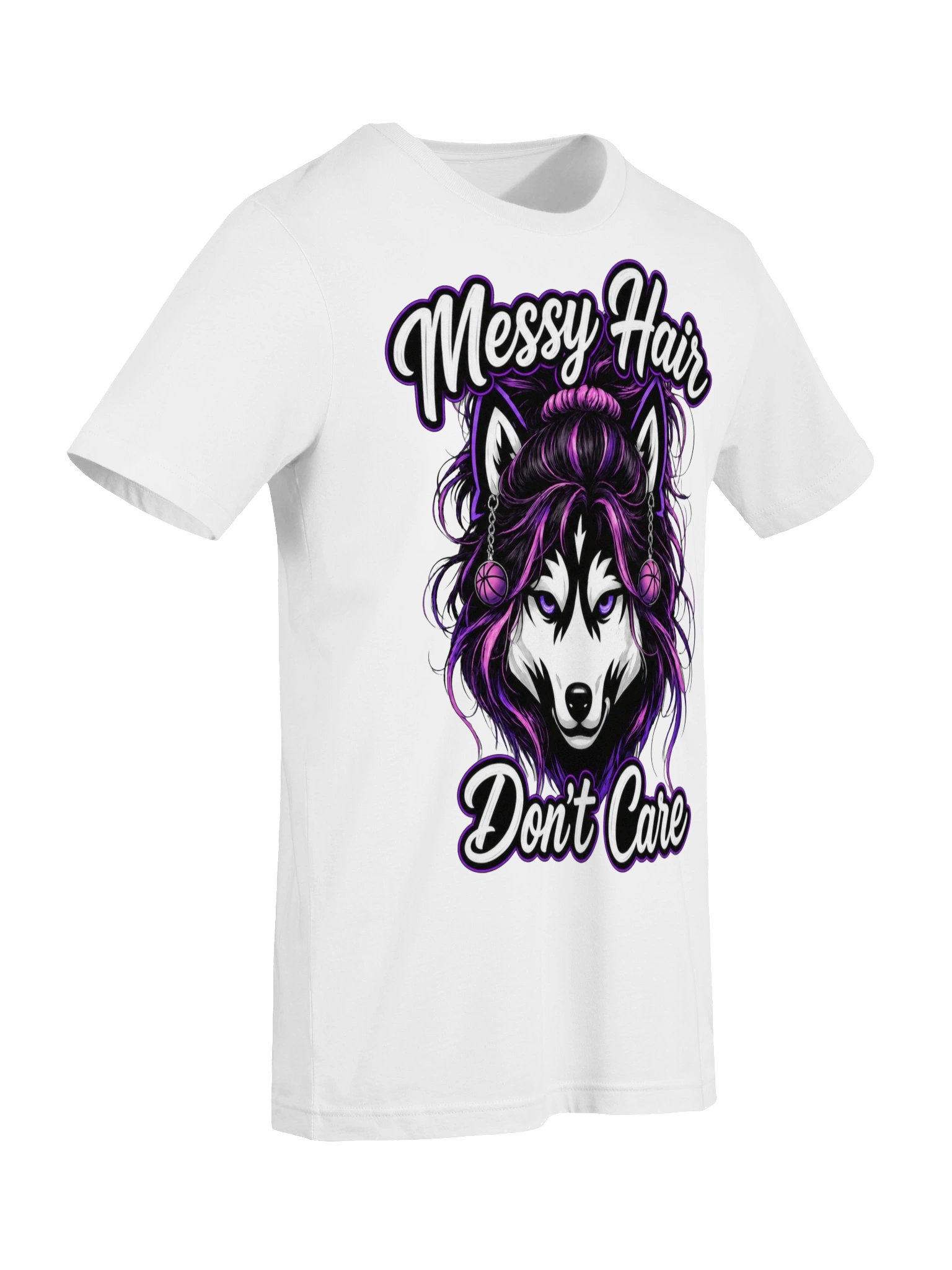 Messy Hair Don’t Care Tee product image (25)