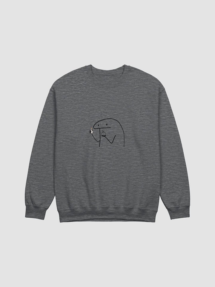 Meme Figure Lighter & Bomb Crewneck Sweatshirt product image (4)